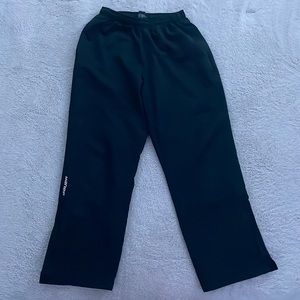 Black Bauer Track Pants